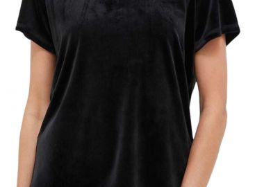 Μπλούζα Κοντομάνικη DKNY Platinum Velour DP3T5950-BLK Γυναικείο - DKNY - 