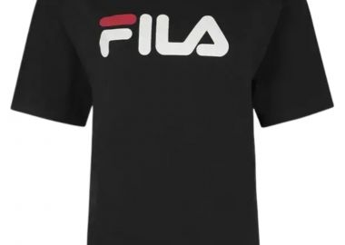 Μπλούζα Κοντομάνικη Fila Με Μεγάλο Τύπωμα APUNWS26034-BLACK Γυναικείο - Fila - 