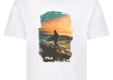 Μπλούζα Κοντομάνικη Fila Mondo APCHMS24021-100 Ανδρικό - Fila - 
