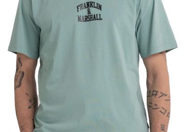 Μπλούζα Κοντομάνικη Franklin & Marshall Front Logo JM3009.000.1009P01-123 Ανδρικό - Franklin & Marshall - 