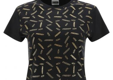 Μπλούζα Κοντομάνικη Freddy Active Fitness Jersey Modal F1WFTT6C-NO1N Γυναικείο - Freddy - 