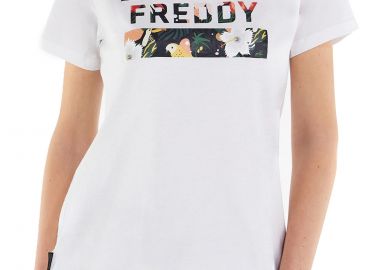 Μπλούζα Κοντομάνικη Freddy All Over Flower S2WTEET3-WFLO21 Γυναικείο - Freddy - 