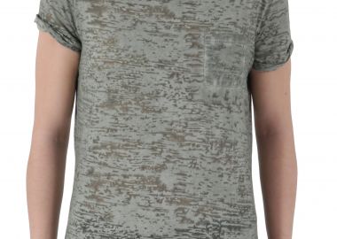 Μπλούζα Κοντομάνικη Freddy Burnout Jersey With Camp Pocket S8-AC-WT228L03N00-V74X Γυναικείο - Freddy - 