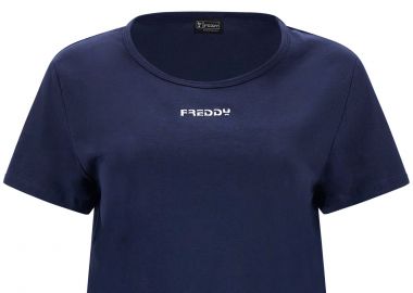 Μπλούζα Κοντομάνικη Freddy Cropped S2WBCT3-B94 Γυναικείο - Freddy - 