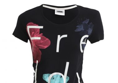 Μπλούζα Κοντομάνικη Freddy Floral TOFFEE7-N0 Γυναικείο - Freddy - 