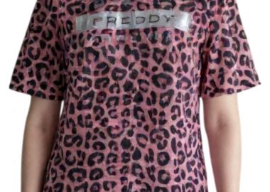 Μπλούζα Κοντομάνικη Freddy Λεοπάρ S0WSLT1-NG9F Γυναικείο - Freddy - 