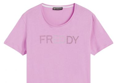 Μπλούζα Κοντομάνικη Freddy Logo S4WCXT1-L30 Γυναικείο - Freddy - 