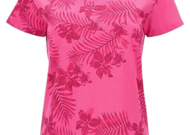 Μπλούζα Κοντομάνικη Freddy Με Φλοράλ Μοτίβο S0WTRT3-FLOP Γυναικείο - Freddy - 