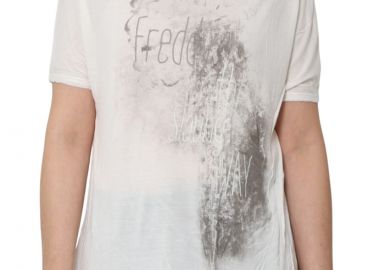 Μπλούζα Κοντομάνικη Freddy Με Ιδιαίτερο Τύπωμα F6WSAT6-W690 Γυναικείο - Freddy - 