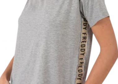 Μπλούζα Κοντομάνικη Freddy Με Λεπτομέρειες Glitter F0WSDT5M-H55 Γυναικείο - Freddy - 