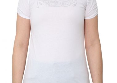 Μπλούζα Κοντομάνικη Freddy Με Λογότυπο S7WCAT1-W0 Γυναικείο - Freddy - 