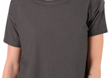 Μπλούζα Κοντομάνικη Freddy Με Μεταλλικές Λεπτομέρειες S9WTWT3-NCD- Γυναικείο - Freddy - 