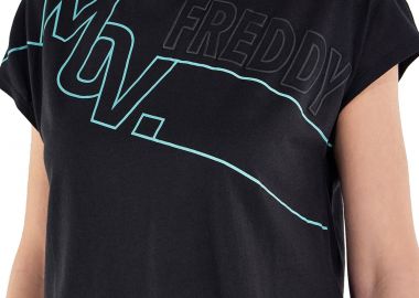 Μπλούζα Κοντομάνικη Freddy Με Στάμπα S2WFTT3-ND52 Γυναικείο - Freddy - 