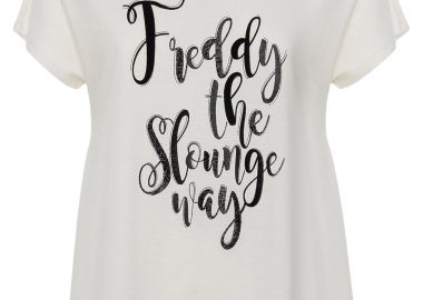 Μπλούζα Κοντομάνικη Freddy Με Τύπωμα F7-SLO-WT83L03N00-W720 Γυναικείο - Freddy - 