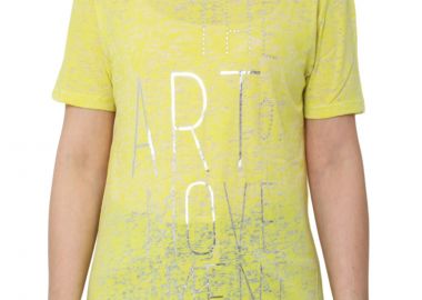 Μπλούζα Κοντομάνικη Freddy Με Τύπωμα S7WCAT8B-D310 Γυναικείο - Freddy - 