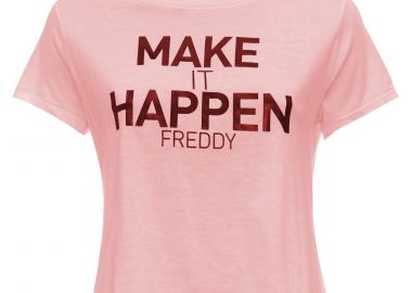 Μπλούζα Κοντομάνικη Freddy Με Τύπωμα S7WCT3-P680 Γυναικείο - Freddy - 