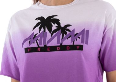 Μπλούζα Κοντομάνικη Freddy Miami Print S0WTWT13-WE53 Γυναικείο - Freddy - 