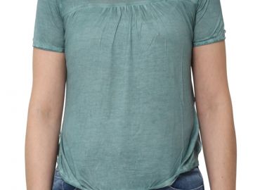 Μπλούζα Κοντομάνικη Freddy Μονόχρωμο S7WACT6-V48Q Γυναικείο - Freddy - 