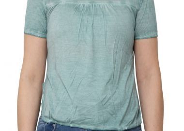 Μπλούζα Κοντομάνικη Freddy Μονόχρωμο S7WACT6-V70Q Γυναικείο - Freddy - 