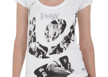 Μπλούζα Κοντομάνικη Freddy Printed 33260ST2-W Γυναικείο - Freddy - 