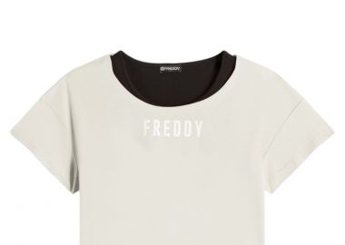 Μπλούζα Κοντομάνικη Freddy Set Αμάνικη Crop S4WMVT4-NZ22 Γυναικείο - Freddy - 