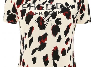 Μπλούζα Κοντομάνικη Freddy Slounge Jersey Modal F1WSLT3C-ANI19 Γυναικείο - Freddy - 