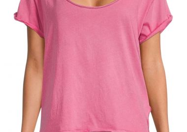 Μπλούζα Κοντομάνικη Free People Dylan OB1636660-AURORA Γυναικείο - Free People - 