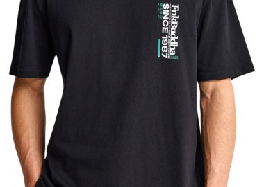 Μπλούζα Κοντομάνικη Funky Buddha Με Τύπωμα FBM013-037-04-BLACK Ανδρικό - Funky Buddha - 