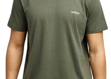 Μπλούζα Κοντομάνικη Funky Buddha Μονόχρωμη FBM013-001-04-DEEP FOREST Ανδρικό - Funky Buddha - 