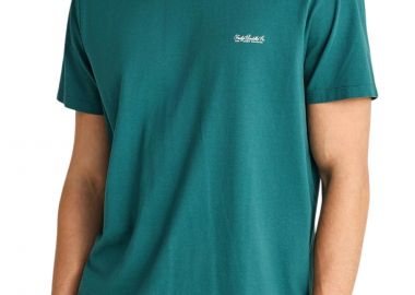 Μπλούζα Κοντομάνικη Funky Buddha Μονόχρωμη FBM013-001-04-MEDITERRANEA Ανδρικό - Funky Buddha - 