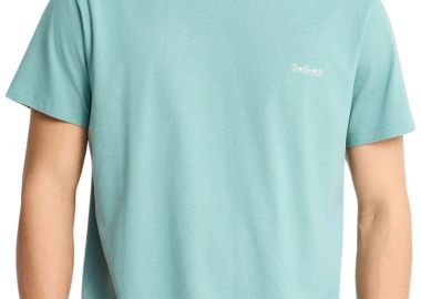 Μπλούζα Κοντομάνικη Funky Buddha Μονόχρωμη FBM013-001-04-Mineral Blue Ανδρικό - Funky Buddha - 