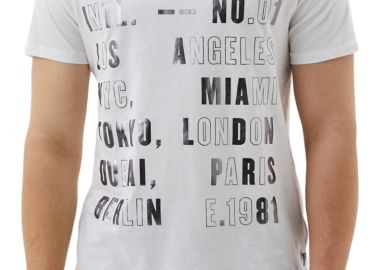 Μπλούζα Κοντομάνικη Guess Bsc City Logo M4RI63K9RM1 Ανδρικό - Guess - 