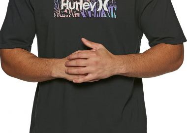 Μπλούζα Κοντομάνικη Hurley Edv Wash Venice Punk MTS0029760-H010 Ανδρικό - Hurley - 