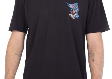 Μπλούζα Κοντομάνικη Hurley Everyday Washed Trippy Fish MTS0029890-H010 Ανδρικό - Hurley - 