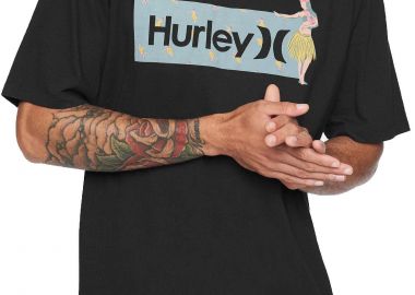 Μπλούζα Κοντομάνικη Hurley Wind Tase CZ6030-H010 Ανδρικό - Hurley - 