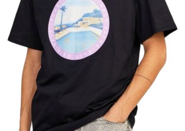 Μπλούζα Κοντομάνικη Jack & Jones Jortampa Grapic 12253679-BLACK Ανδρικό - Jack & Jones - 