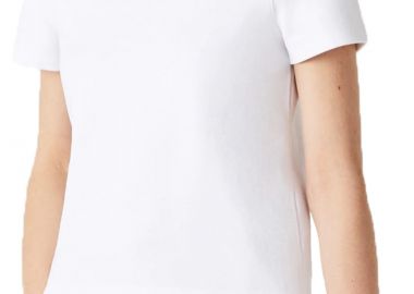 Μπλούζα Κοντομάνικη Lacoste Με Δαντέλα TF1194-L001 Γυναικείο - Lacoste - 