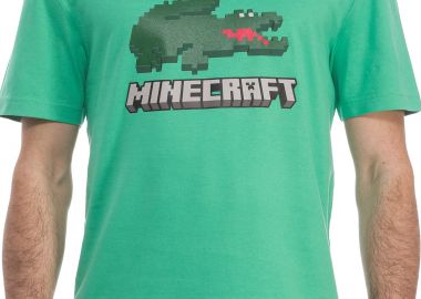 Μπλούζα Κοντομάνικη Lacoste Minecraft Print TH5038-KFV Ανδρικό - Lacoste - 