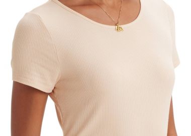 Μπλούζα Κοντομάνικη Levi's Dreamy Rib A73200004-04 Γυναικείο - Levi's - 