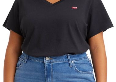 Μπλούζα Κοντομάνικη Levi's Pl Perfect Vneck A23230002-02 Γυναικείο - Levi's - 