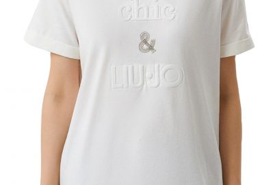 Μπλούζα Κοντομάνικη Liu Jo Sport Maxi Jersey TF2019J0088-10604 Γυναικείο - Liu Jo - 