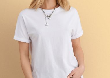 Μπλούζα κοντομάνικη με κολιέ - 5206179085915 -  - 