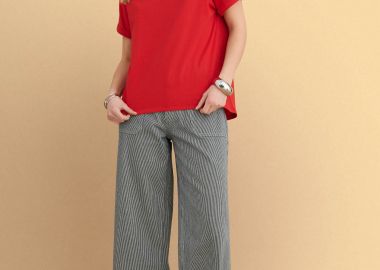 Μπλούζα κοντομάνικη με κολιέ - 5206179085946 -  - 