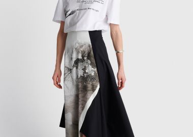 Μπλούζα κοντομάνικη με lettering - 5206179115209 -  - 