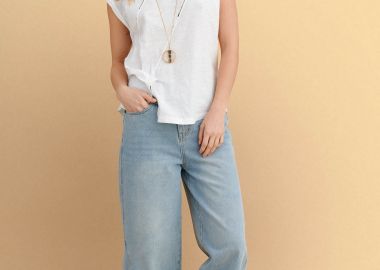 Μπλούζα κοντομάνικη με ραφές - 5206179085779 -  - 