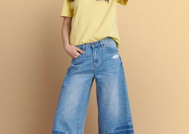 Μπλούζα κοντομάνικη με στάμπα πίσω - 5206179086103 -  - 