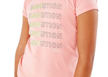 Μπλούζα Κοντομάνικη Mexx Artwork ZN2152023G-Pink Κορίτσι - Mexx - 