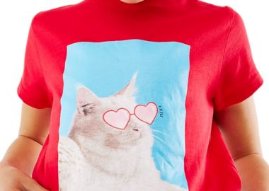 Μπλούζα Κοντομάνικη Mexx Artwork ZN2159023G-Red Κορίτσι - Mexx - 