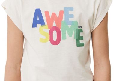 Μπλούζα Κοντομάνικη Mexx Awesome TU2108033G-Off White Κορίτσι - Mexx - 