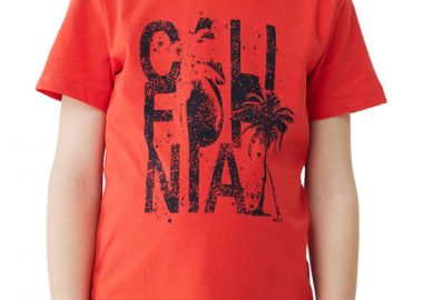 Μπλούζα Κοντομάνικη Mexx Basic Loose With Artwork TU21133033BM-Red Αγόρι - Mexx - 